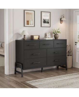7 Dresser for Bedroom, Freestanding 52" Wide Drawer Dresser