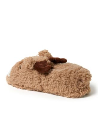 Men's Unisex Adult Animal Closed Back House Slipper - Santa