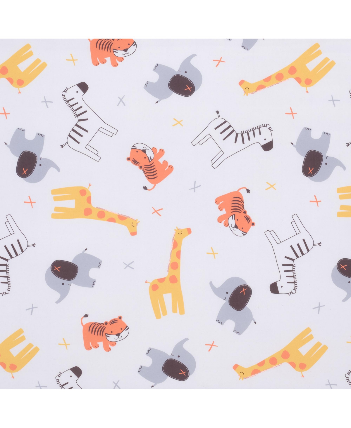 Bedtime Originals Baby Lollipop Jungle Microfiber Fitted Crib/Toddler Sheet