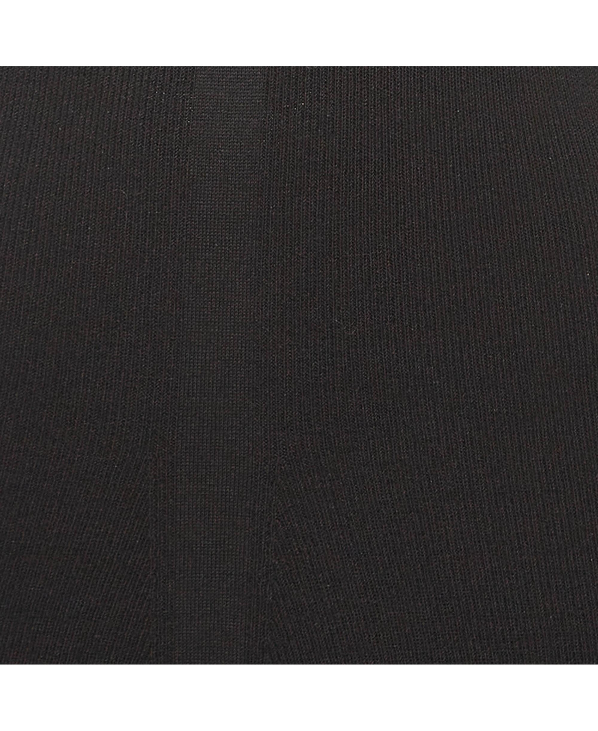 Pre-Owned Off-White Women's Black Rib Knit Logo Strap Fitted Short Dress