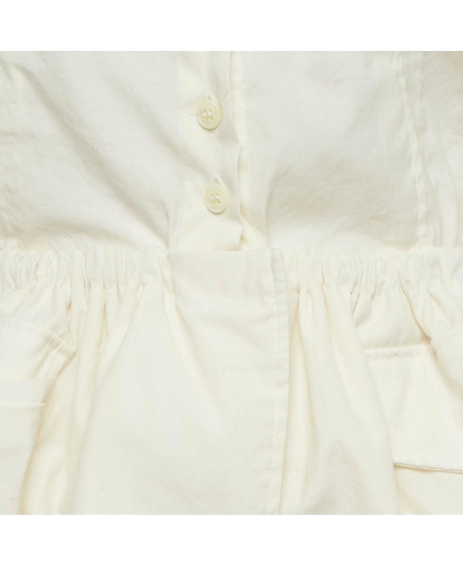 Women's Ivory Crepe Layered Le Coup De Soleil Mini Dress