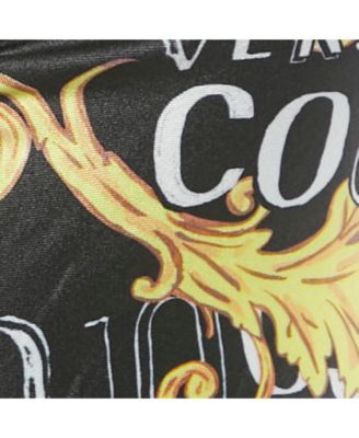 Women's Jeans Couture Black Printed Jersey Cut- Out Midi Dress