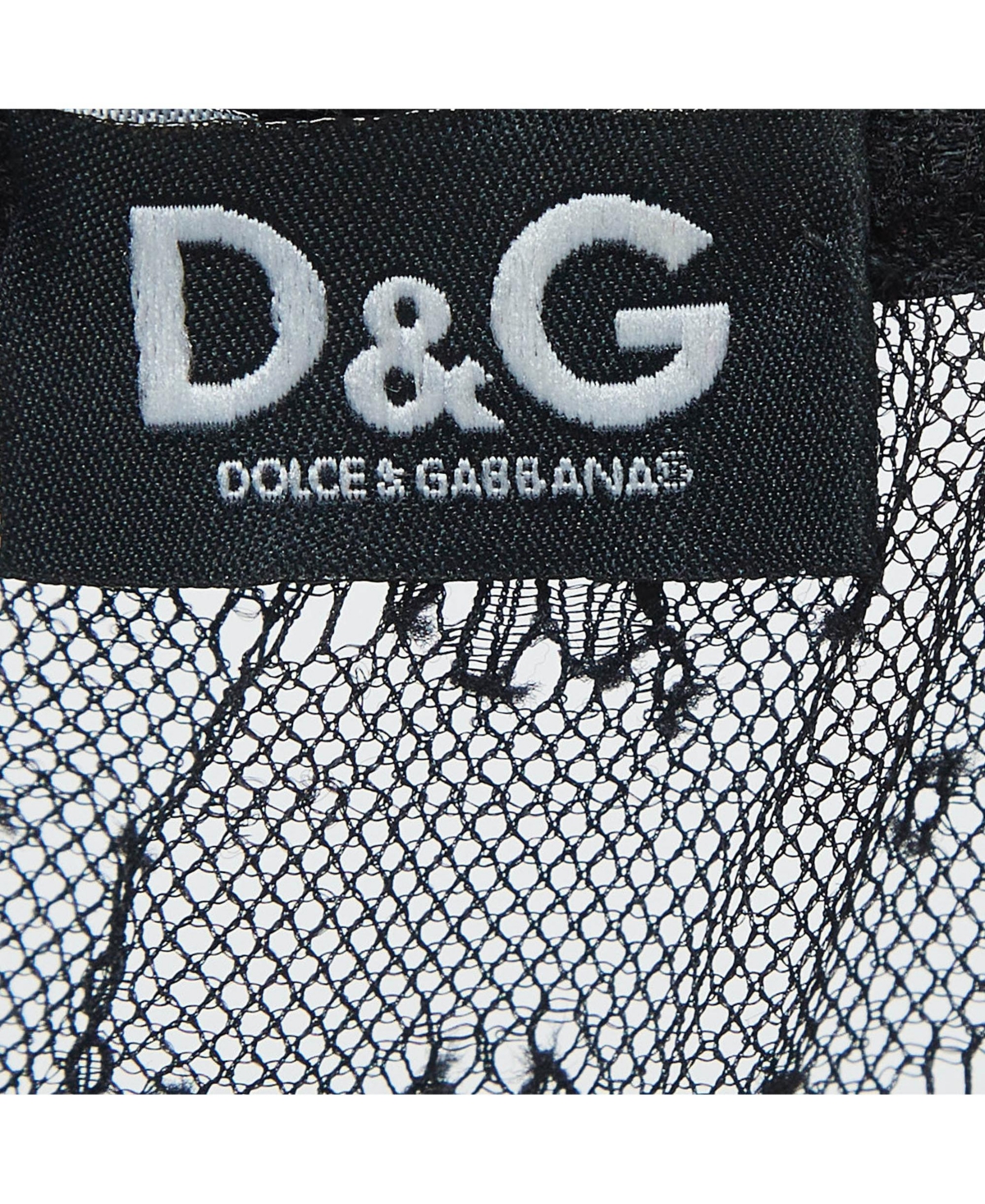 Pre-Owned Dolce & Gabbana Women's Pre-Owned D&g Black Lace And Satin Flared Short Dress