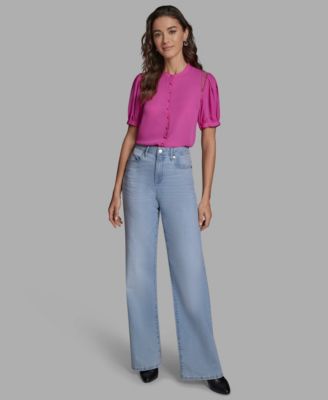 Women's Button Front Top