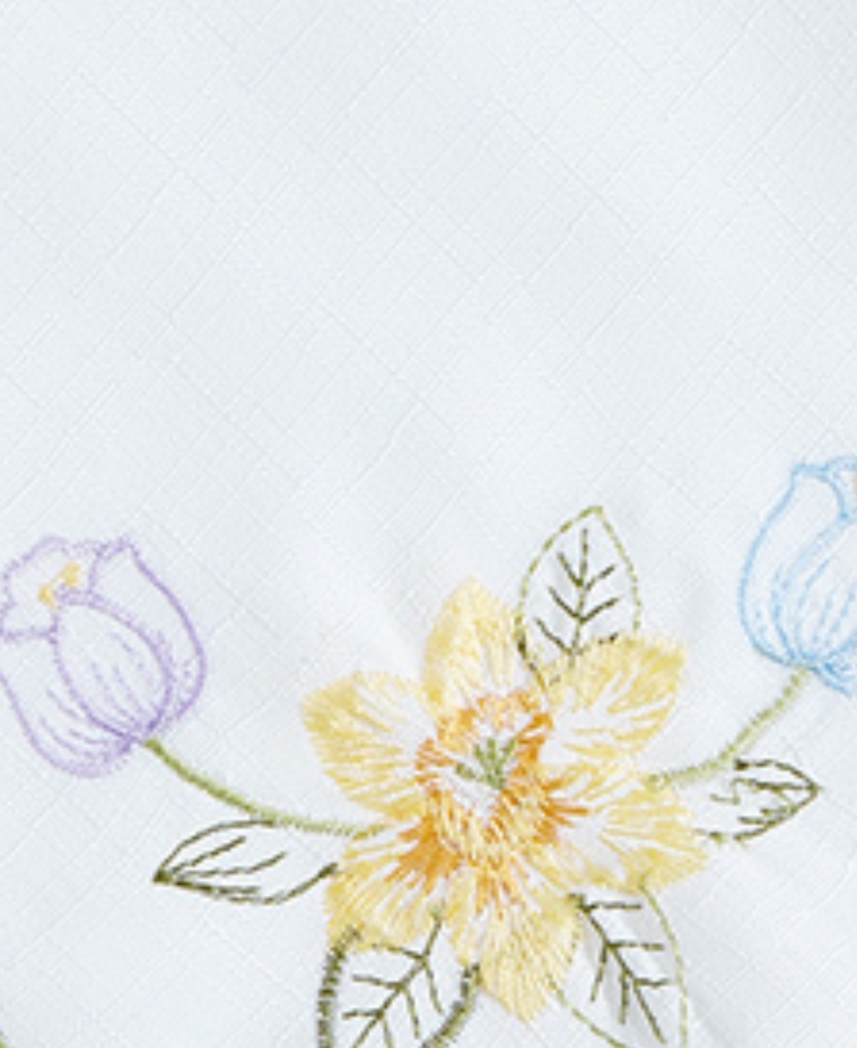 Elrene Embroidered Floral Napkins, Set of 4