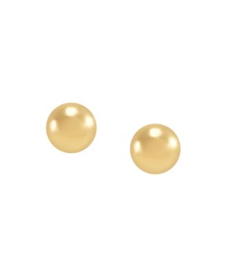Ball Stud Earrings in 10k Yellow Gold