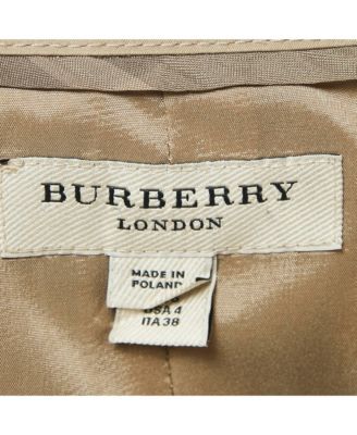 Women's London Beige Cotton Belted Sleeveless Mini Dress