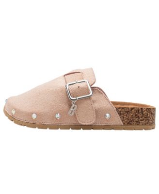 Girls' 1-13 Buckled Details Slip-On Shimmer Clogs