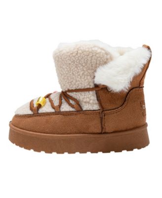 Girls' Toddler 5T-10T Lace-Up Winter Boots