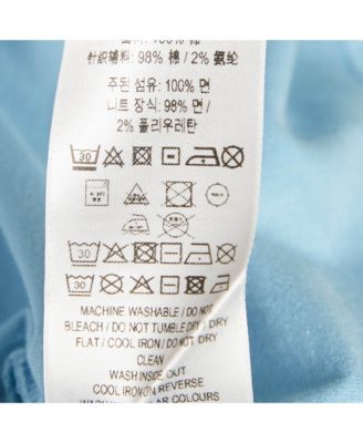 Women's Logo Embroidery Cotton Crew Neck T-Shirt