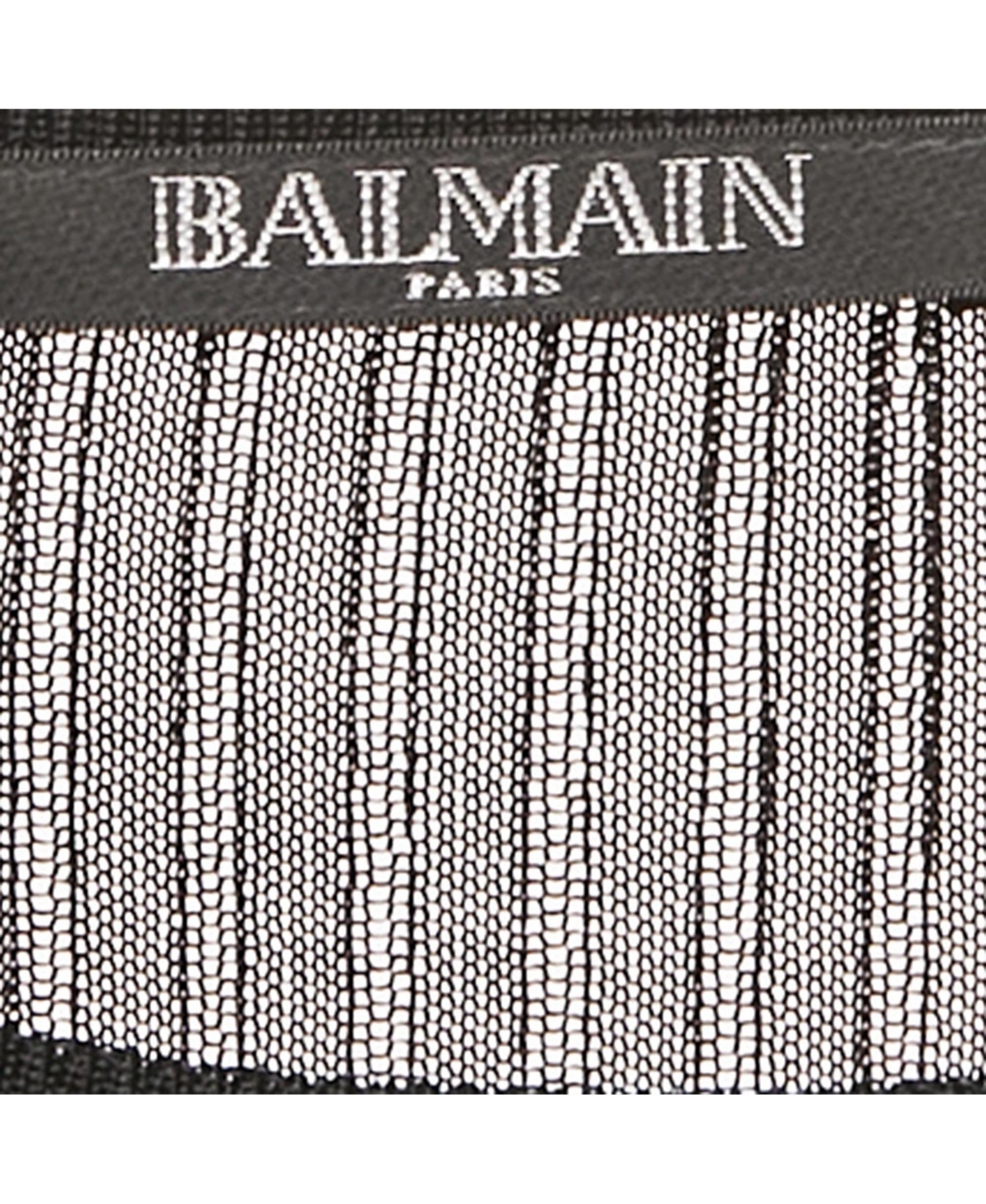 Pre-Owned Balmain Women's Rib Knit Long Sleeve Top