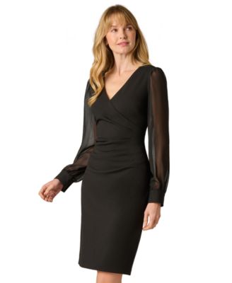 Petite Back-Zip Sheath Dress