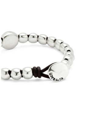 Classic Silver Bead Strand Bracelet