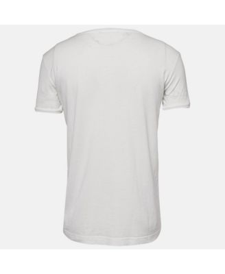 Women's Black And Beige Dice Key Printed Silk Short Sleeve Top