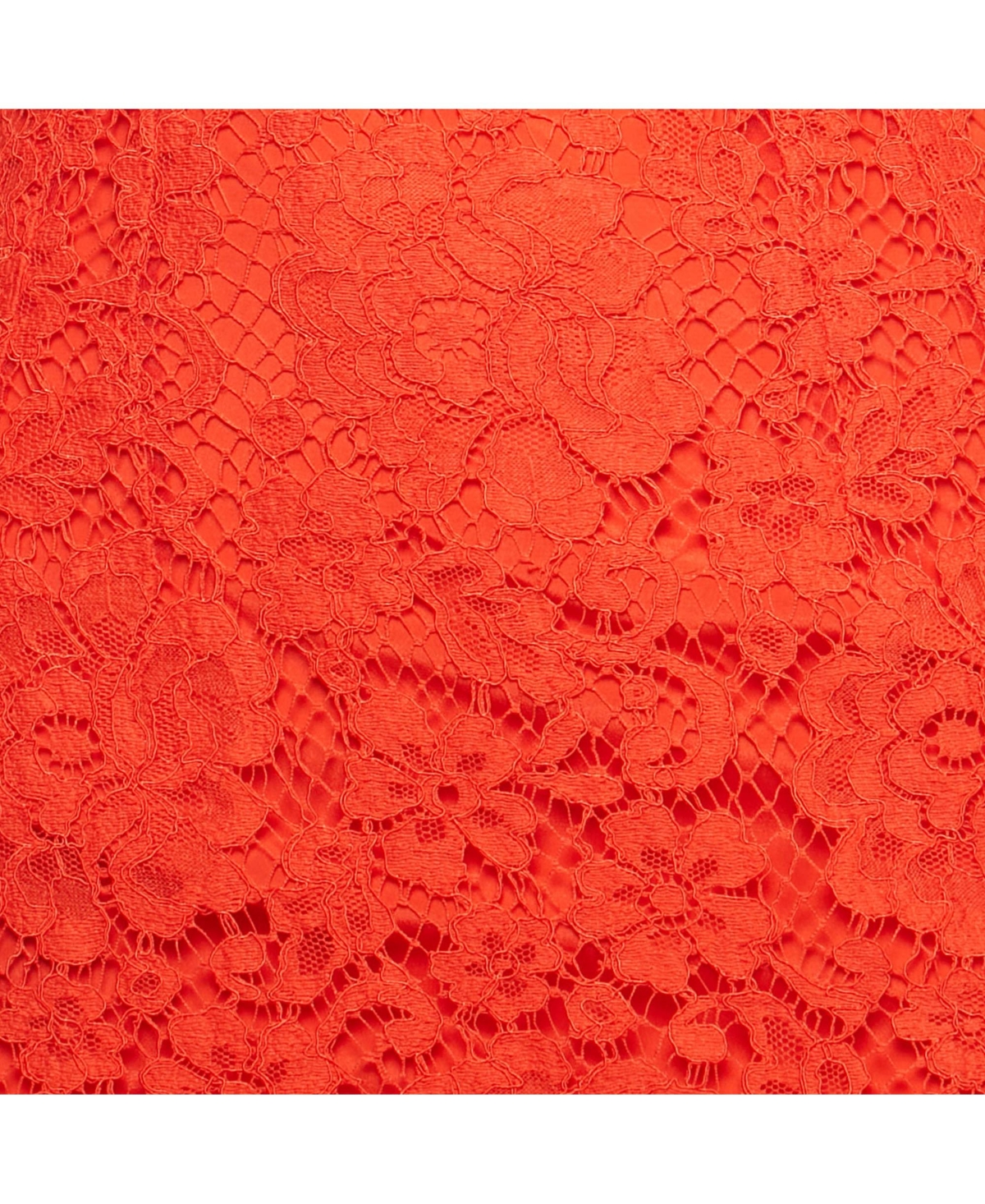 Pre-Owned Dolce & Gabbana Women's Red Lace Midi Skirt