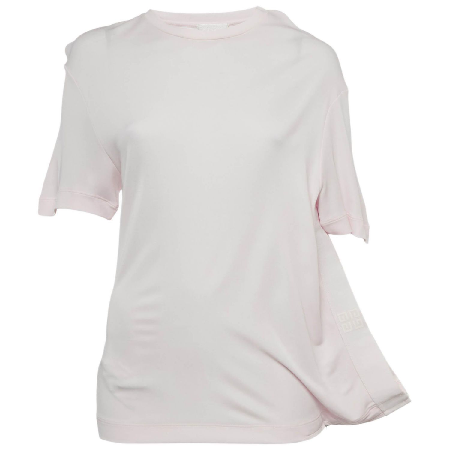 Women's Pink Jersey 4G Asymmetrical Top