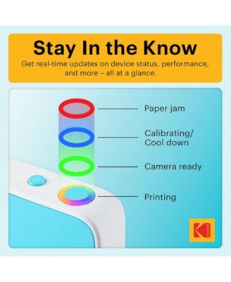 Printomatic+ Instant Camera Bundle (Yellow) 10MP w/ Pink Case & 20 Zink Paper