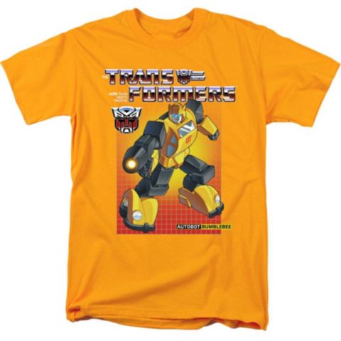 Мужская футболка Logovision Transformers Bumblebee, цвет: Королевский синий