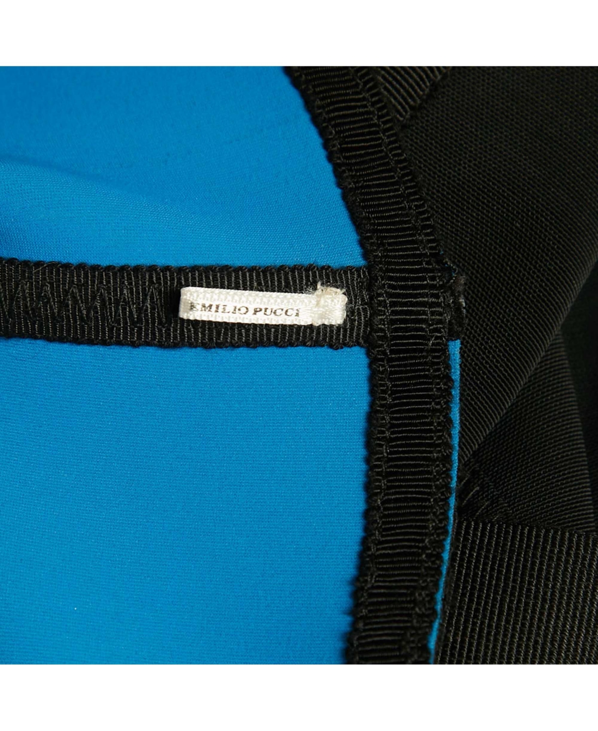 Pre-Owned Emilio Pucci Women's Black Embellished Mini Bodycon Skirt