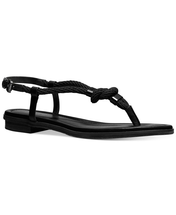 Michael Kors Holly Flat Thong Sandals & Reviews - Sandals - Shoes - Macy's