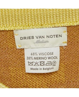 Women's Checked Knit Midi Skirt