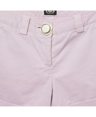 Women's Pre-Owned D&g Purple Cotton Shorts