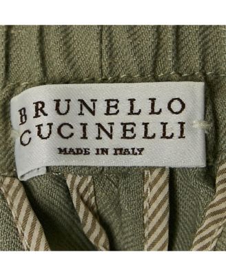 Women's Grey Linen Blend Pants