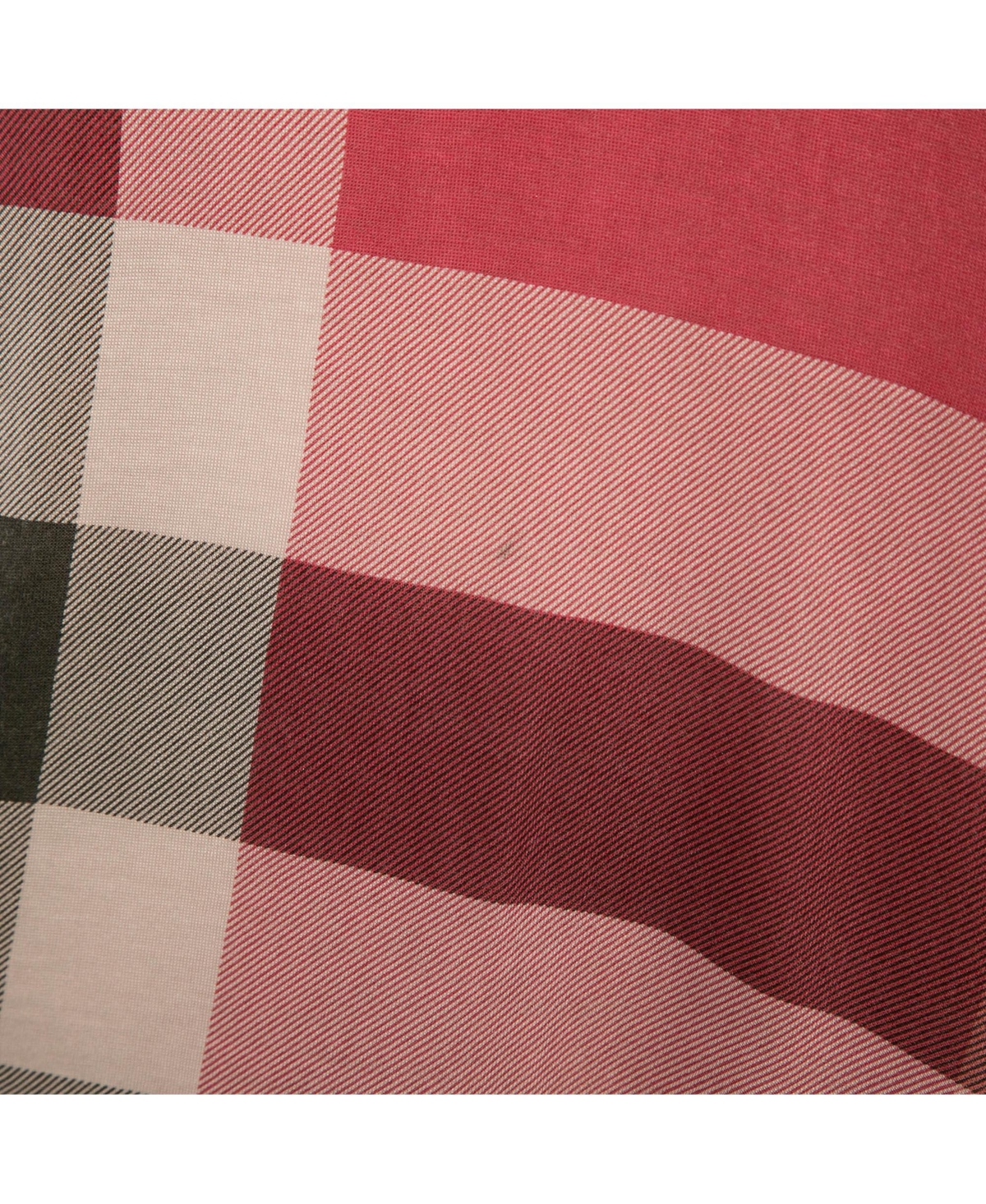 Pre-Owned Burberry Women's Brit Pink Plaid Modal Jersey Top