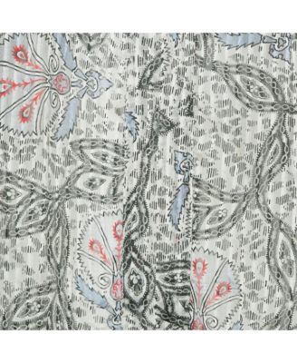 Women's Printed Silk Blouse