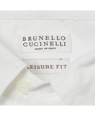 Men's White Cotton Buttoned Half Sleeve Shirt