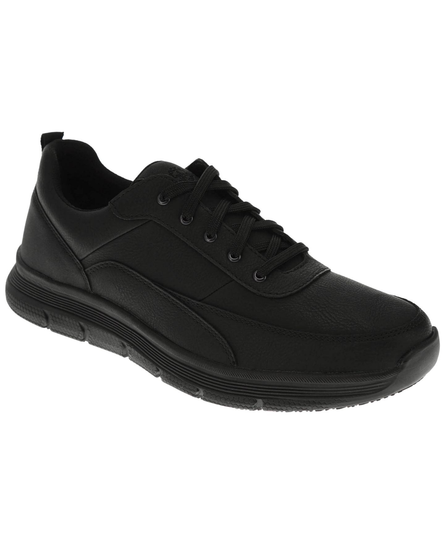 Мужские кроссовки Dockers Sanderson Slip-Resistant Lace-Up, цвет: Чёрный — фото 1