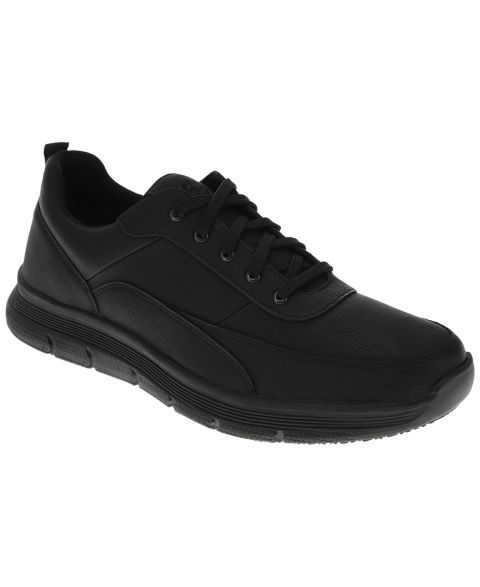 Мужские кроссовки Dockers Sanderson Slip-Resistant Lace-Up, цвет: Чёрный