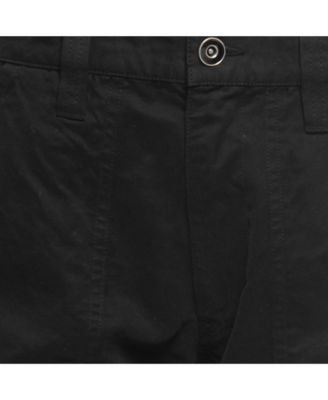 Women's Etoile Black Cotton Cropped Trousers
