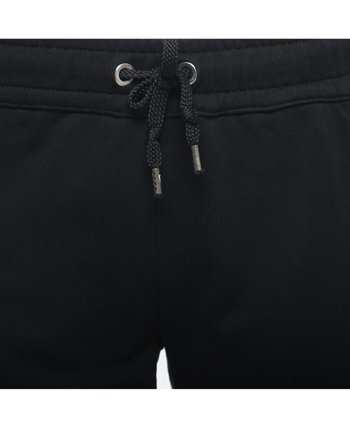 Pre-Owned Versace Women's Pre-Owned Versus Versace Black Logo Print Cotton Side Zip Detailed Joggers