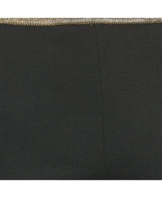 Women's Black Jersey Wide-Leg Pants