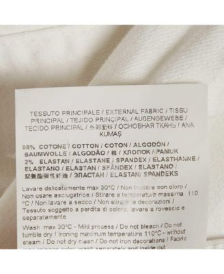 Men's Jeans Couture White Logo Embroidered Denim Slim Fitr Jeans