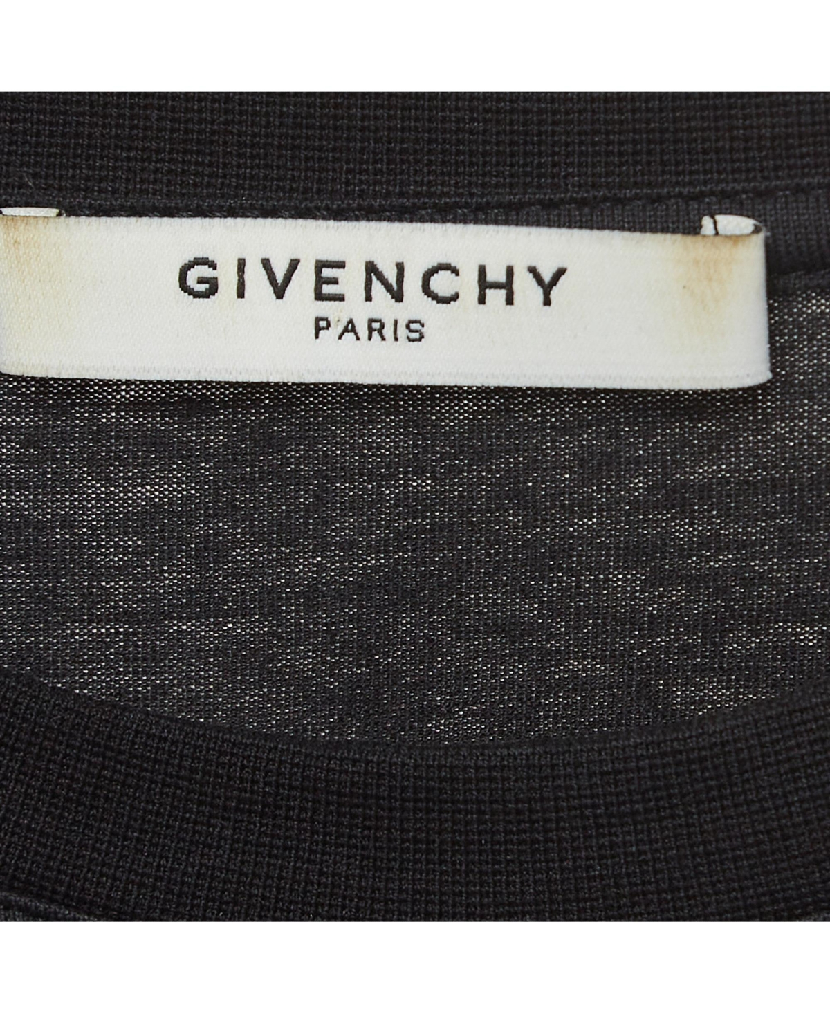 Pre-Owned Givenchy Women's Black Printed Cotton Knit Tank Top