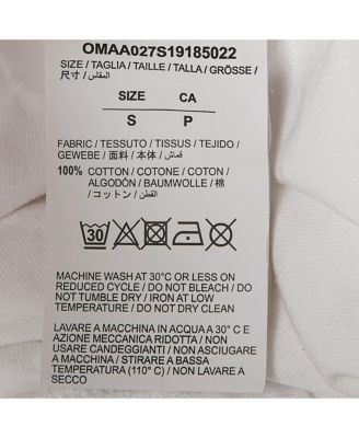 Men's White Cotton Crew Neck T-Shirt