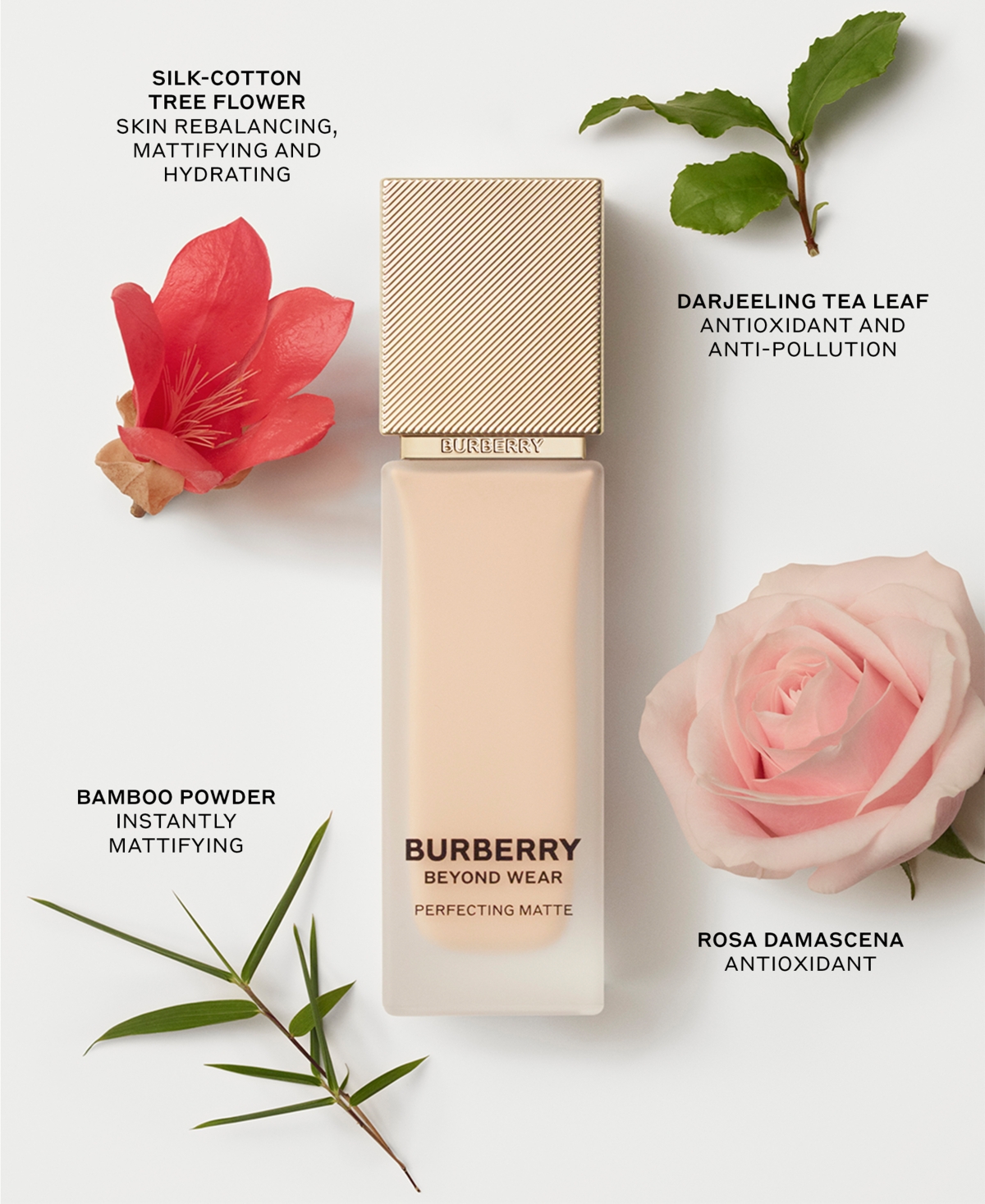 Burberry Beyond Wear Perfecting Matte Foundation, 1 oz.