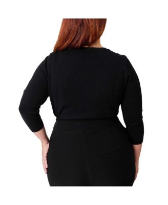 Plus Size Bookworm Cardigan