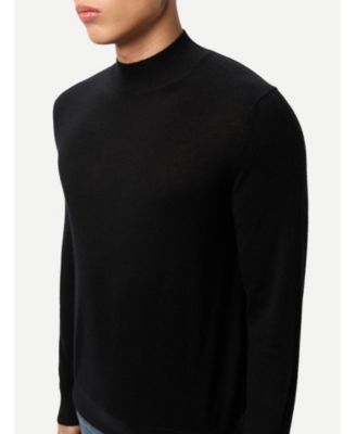 Men's Men Cashmere Silk High Neck Sweater