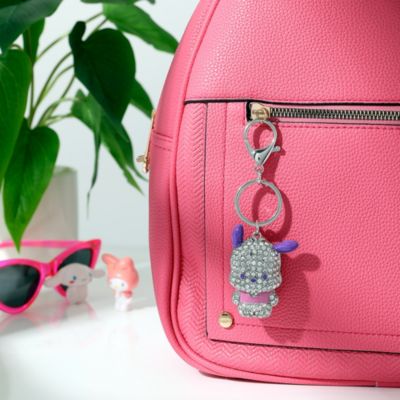 Pochacco Pav&eacute; Keychain Bag Charm – Officially Licensed Sanrio