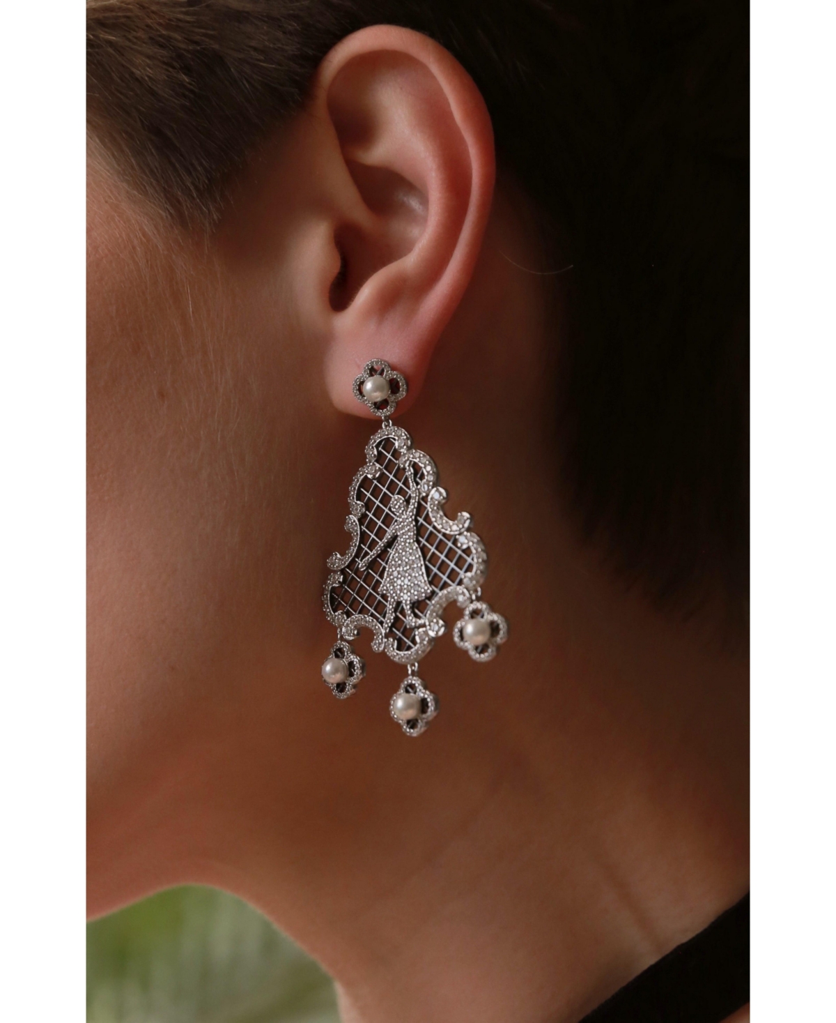 Retro Chic Nutcracker Earrings