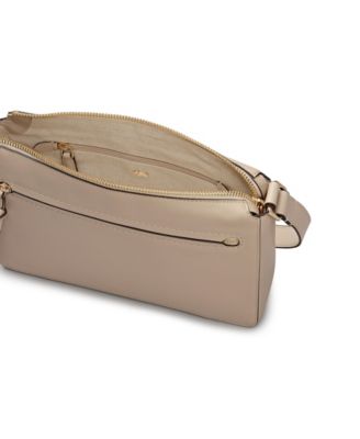 Fountain Park Small Leather Crossbody Bag