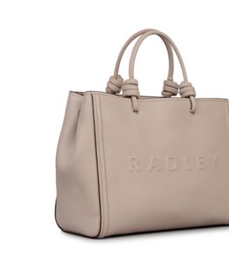 Ridgeway Gardens Small Leather Ziptop Crossbody Grab Bag