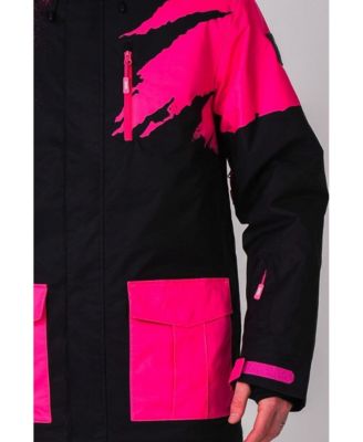 Men's Afterparty Jacket Black & Pink
