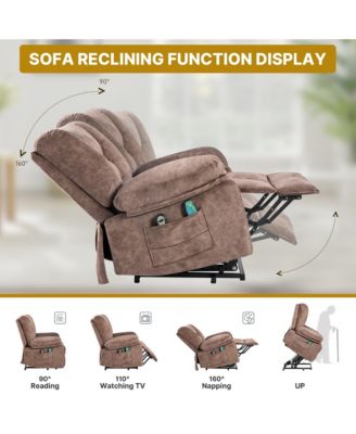 Power Lift Recliner with Massage and Heating