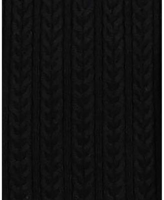 Women's Organic Square Neck Cable Sweater Dress