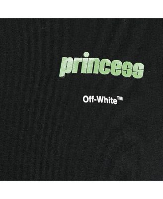 Women's Black Princess Print Cotton T-Shirt