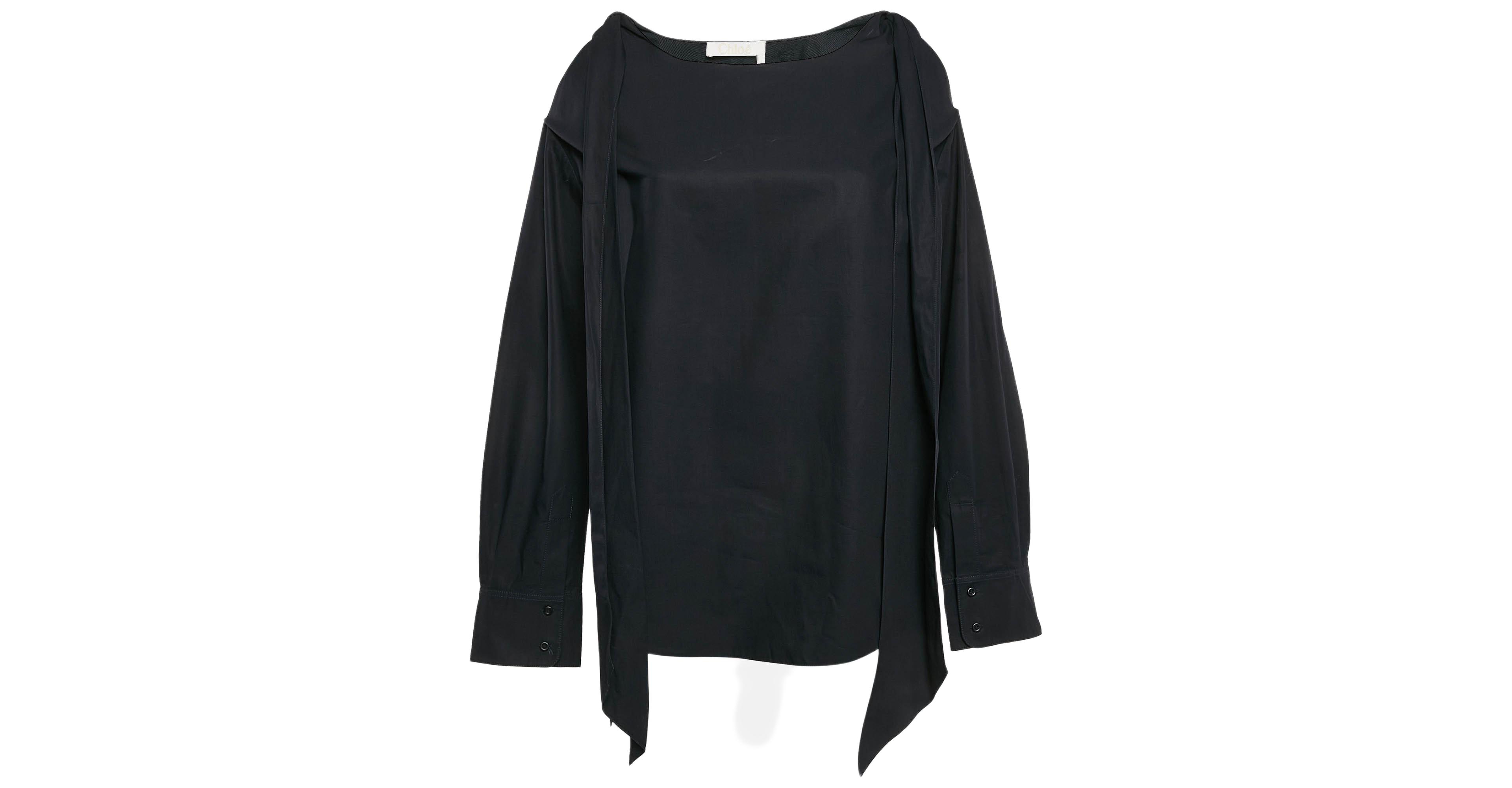 Pre-Owned Chloe Women's Navy Cotton Top